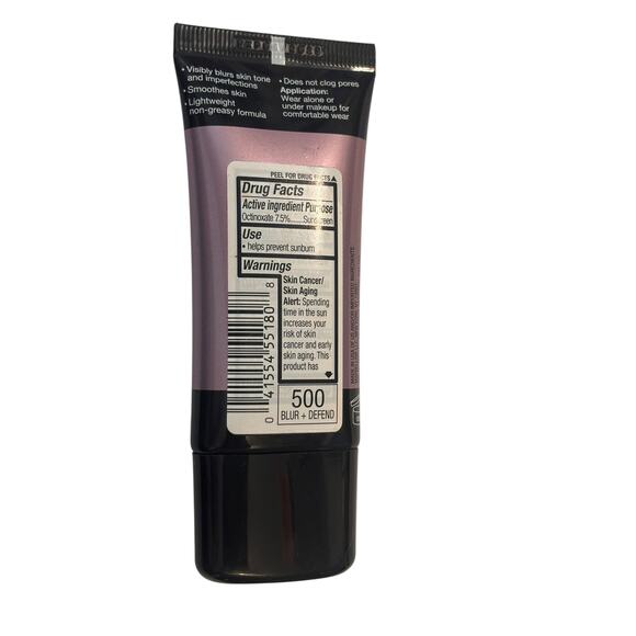 Maybelline Master Prime by FaceStudio 500 Blue + Defend SPF 30 Primer Base - Picture 4 of 5